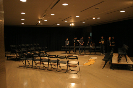 画像：舞台と客席